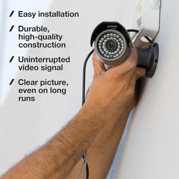 RG59 300M Coaxial câble CCTV RG59+Power