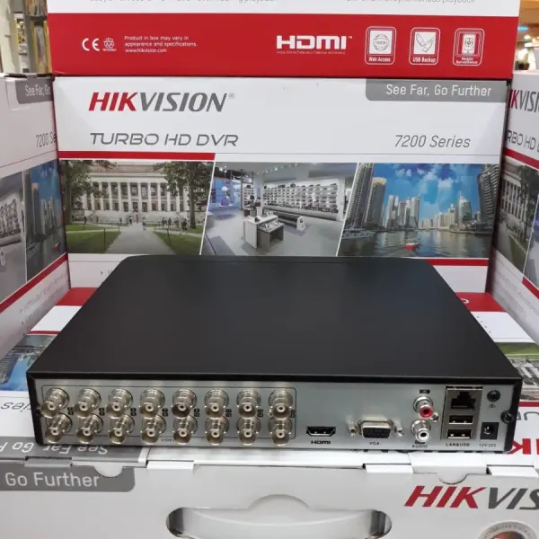 DVR Hikvision 16 Channel 2mp 1080p