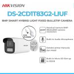 Hikvision IP 8MP PoE Audio Color Smart Hybride Light