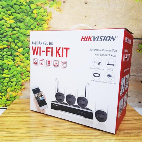 Kit Wi-Fi Bullet H.265 4MP