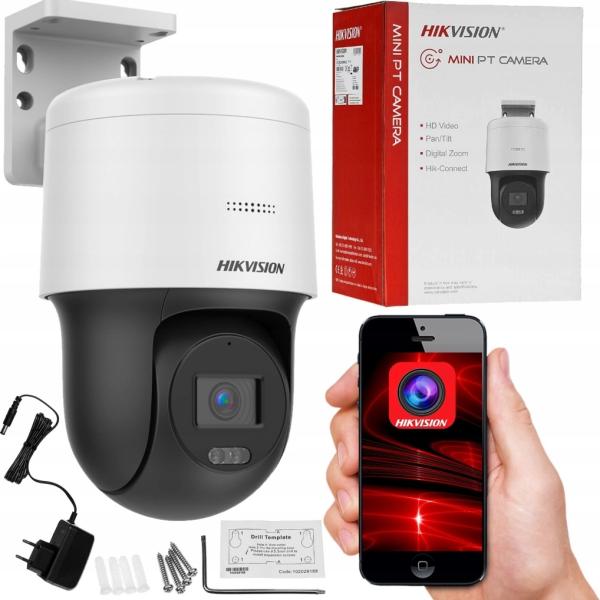Mini PTZ 4MP IP PoE Audio Color Smart Hybride Light