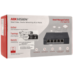 Gigabit Switch 4 Ports DS-3E1505P-EI/M Commutateur POE intelligent Hikvision