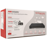 Switch 8 ports Gigabit Hikvision DS-3E1510P-EI/M Commutateur POE intelligent