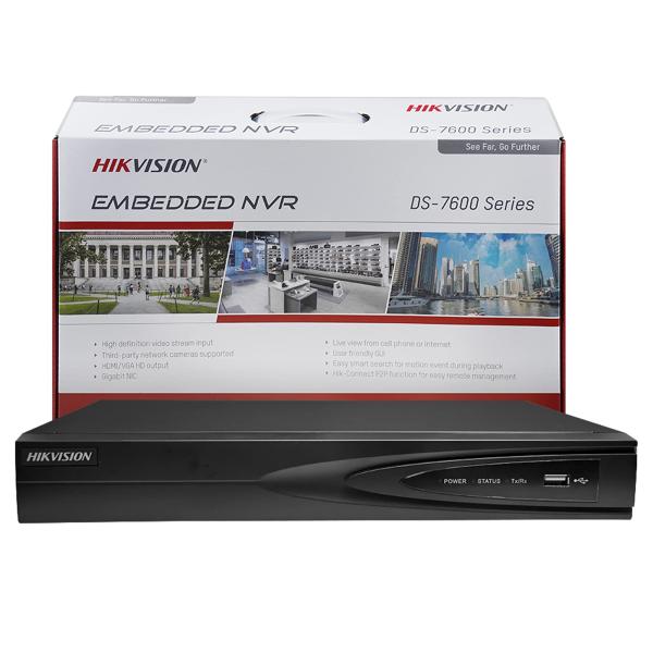 NVR 4K 8 Channel  PoE Hikvision 1U 8MP